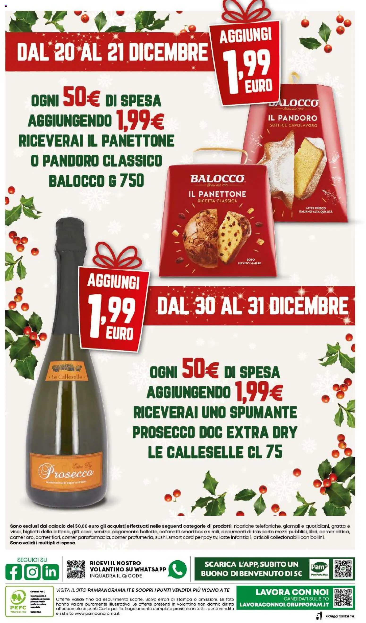 Volantino PAM del 18.12.2025 | Pagina: 32 | Prodotti: Tè, Prosecco, Spumante, Stampa