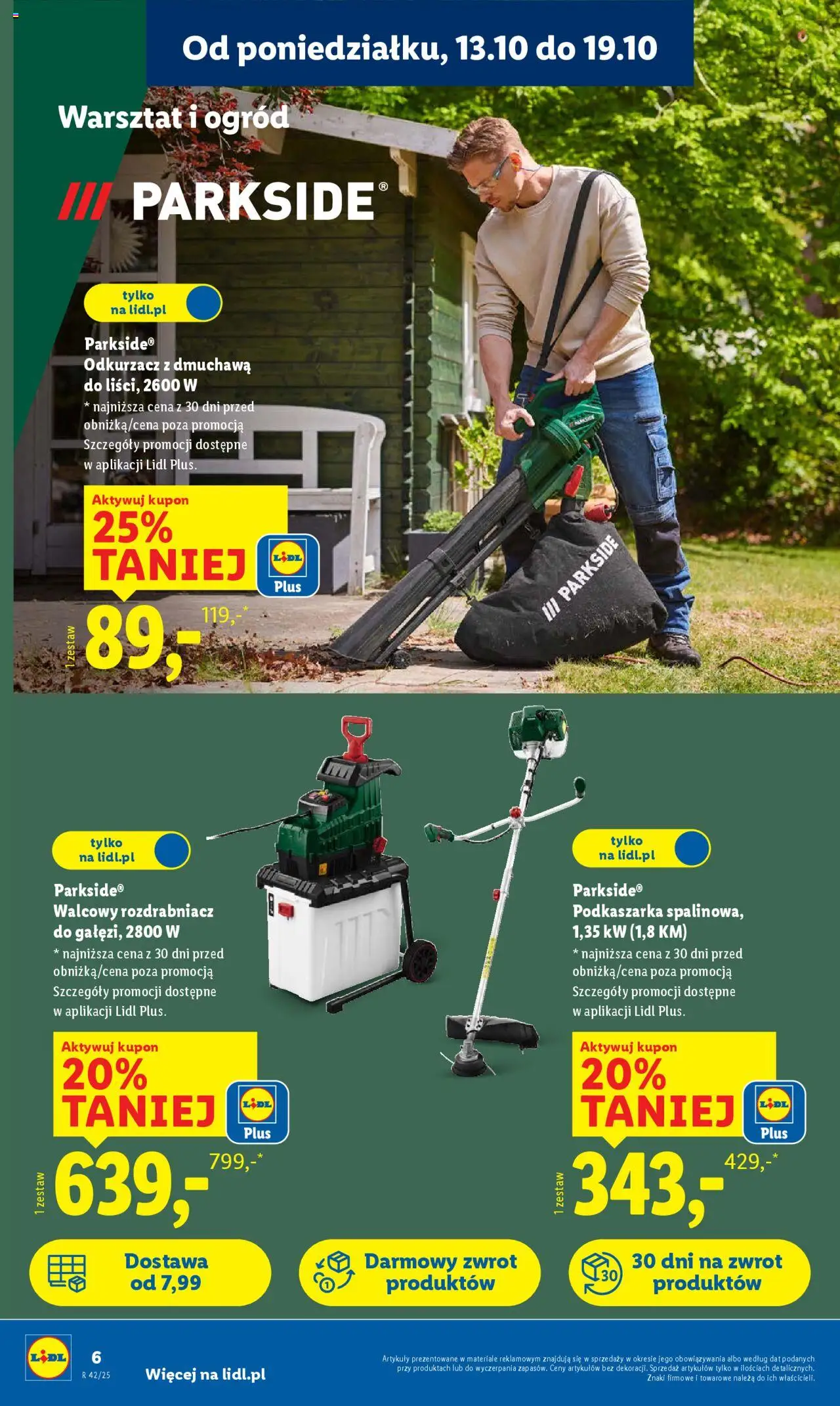 Lidl Katalog od 13.10.2025 | Strona: 6 | Produkty: Odkurzacz