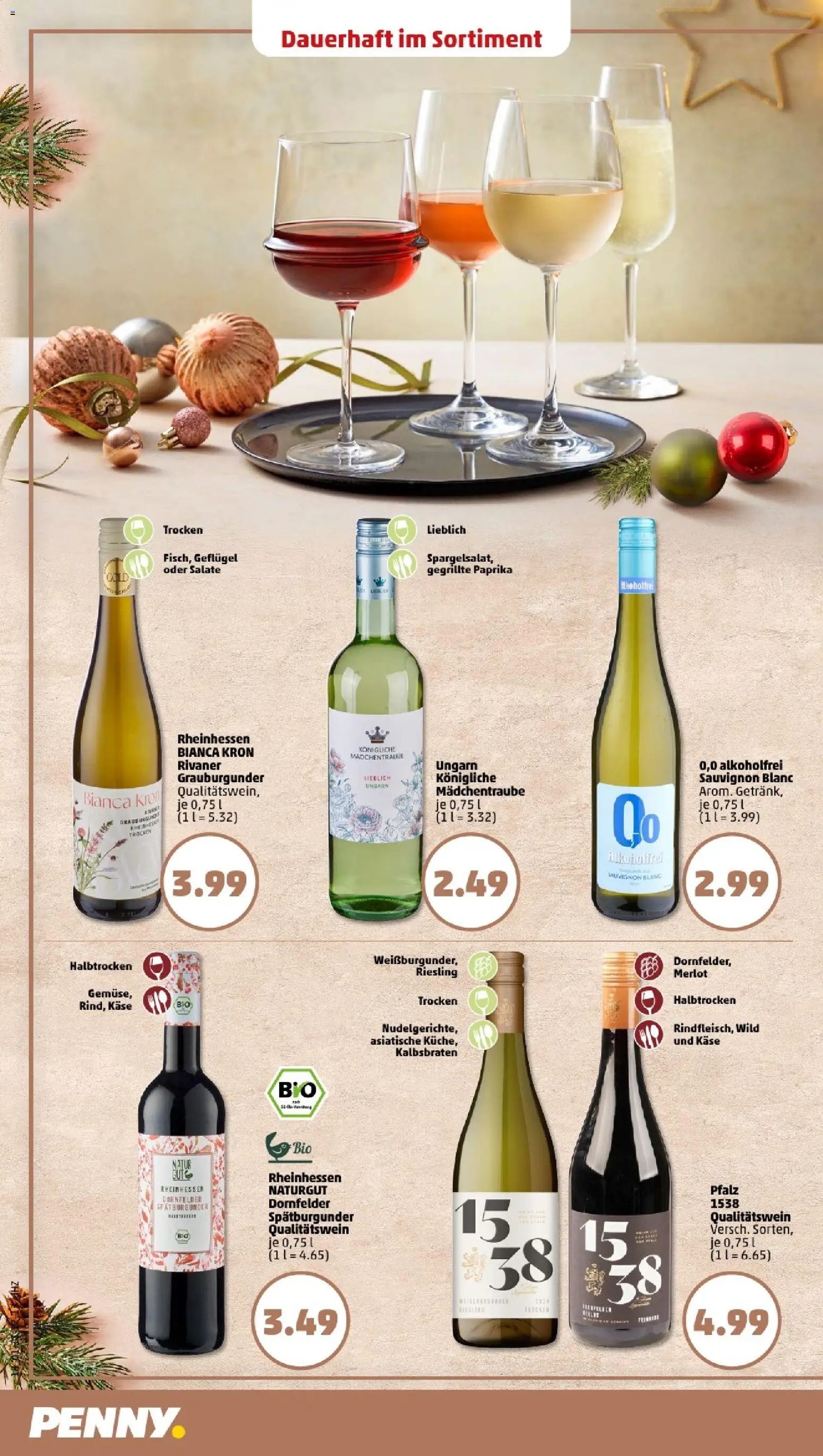 Penny - Mecklenburg-Vorpommern  – gültig ab 03.11.2025 | Seite: 20 | Produkte: Käse, Merlot, Paprika
