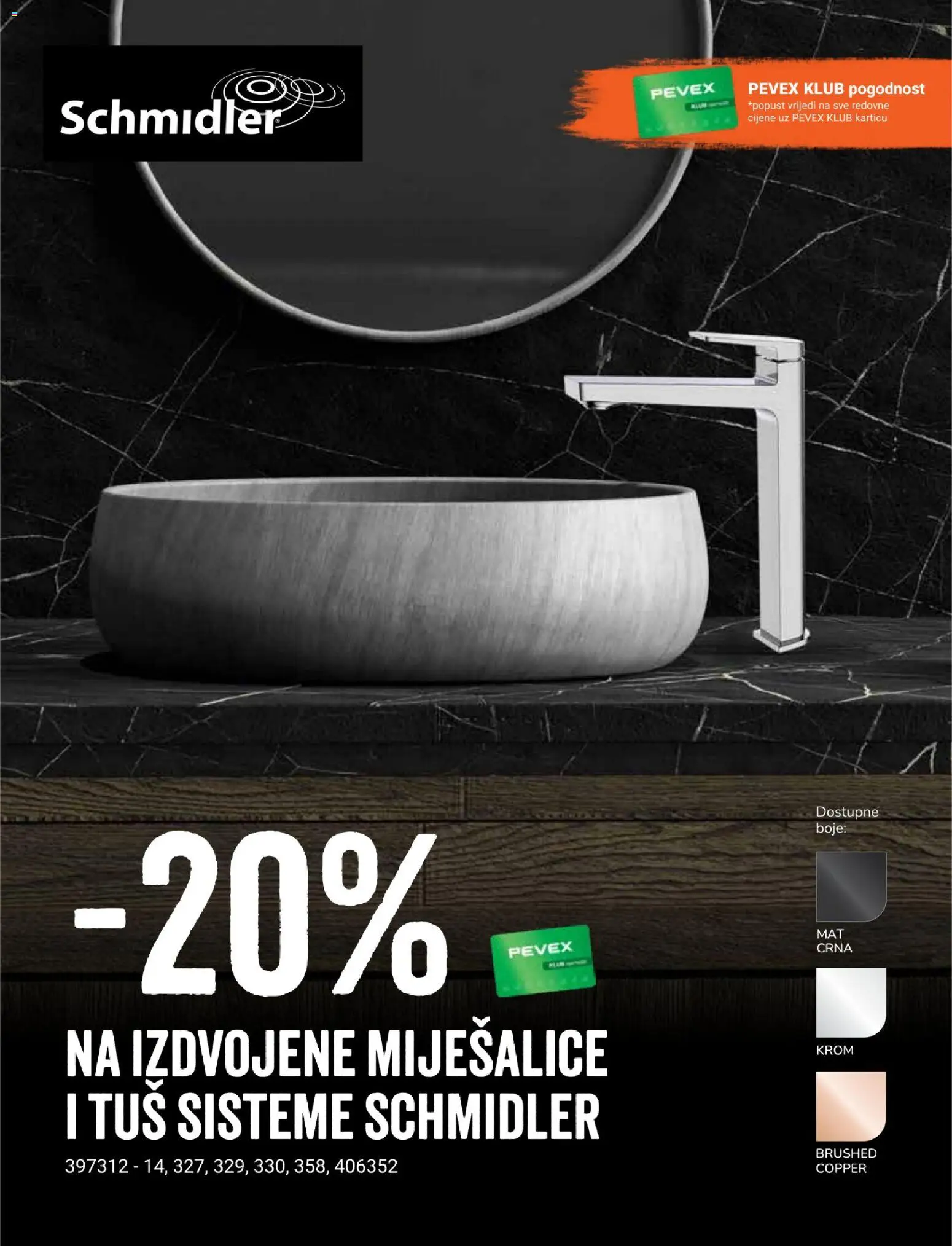 Pevex katalog | vrijedi od 05.03.2026 | Stranica: 18 | Proizvodi: Tuš