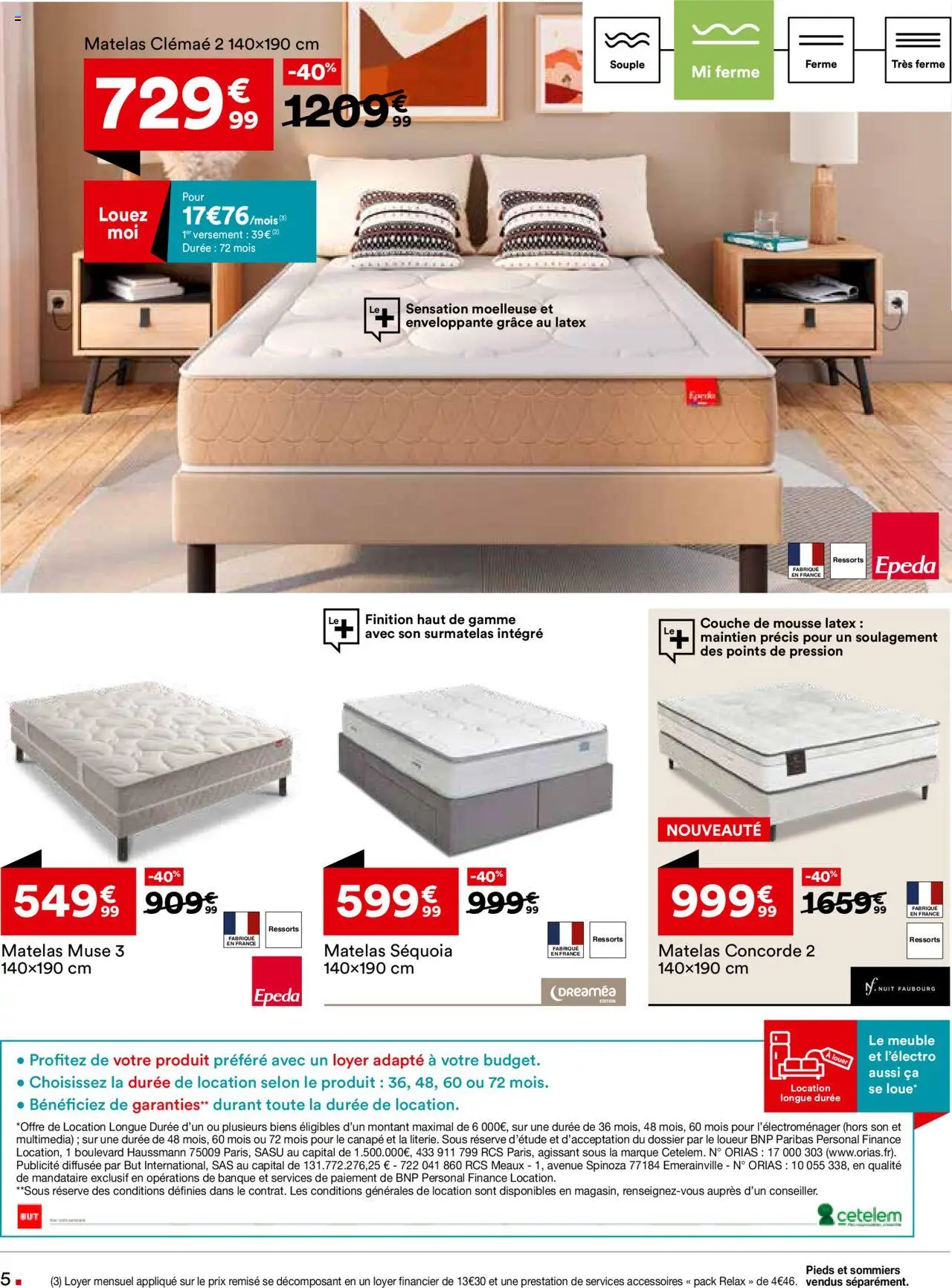  | Page: 5 | Produits: Meuble, Mousse, Matelas, Canapé