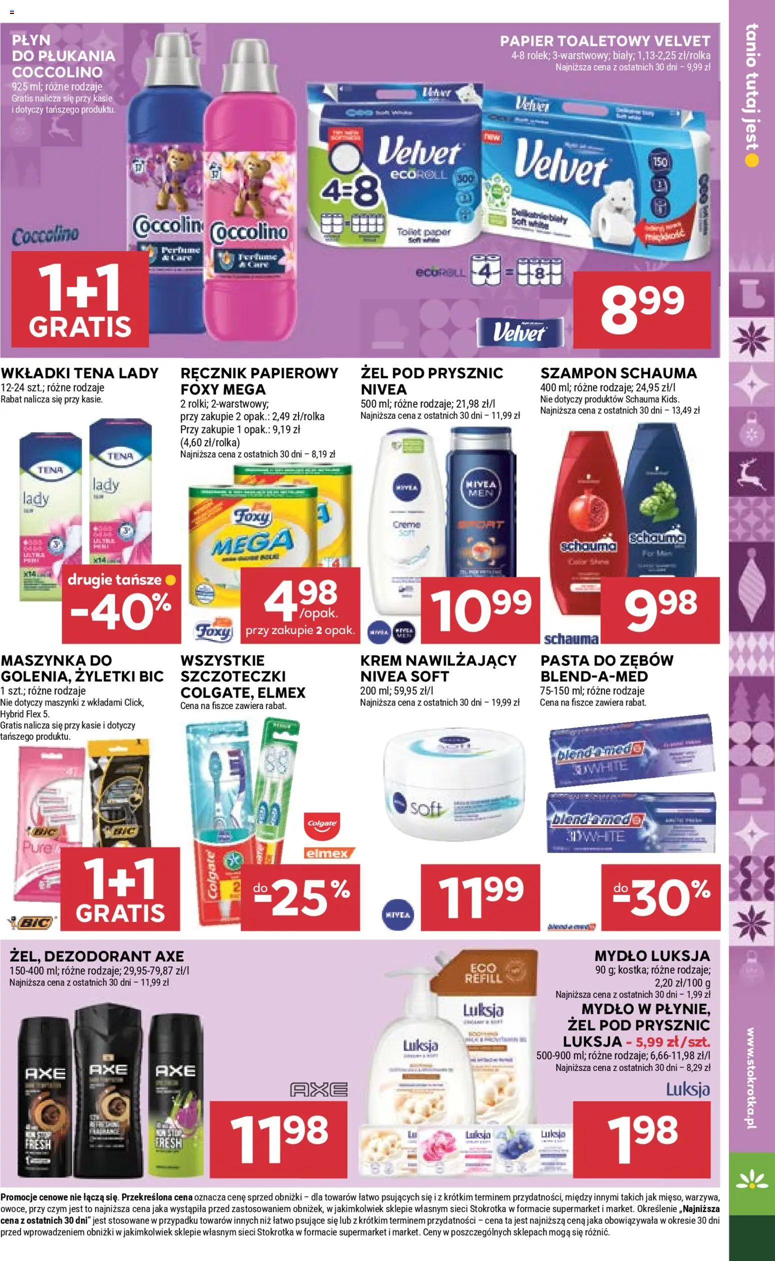 Stokrotka Gazetka od 04.12.2025 | Strona: 43 | Produkty: Stokrotka, Coccolino, Mydło, Ręcznik papierowy
