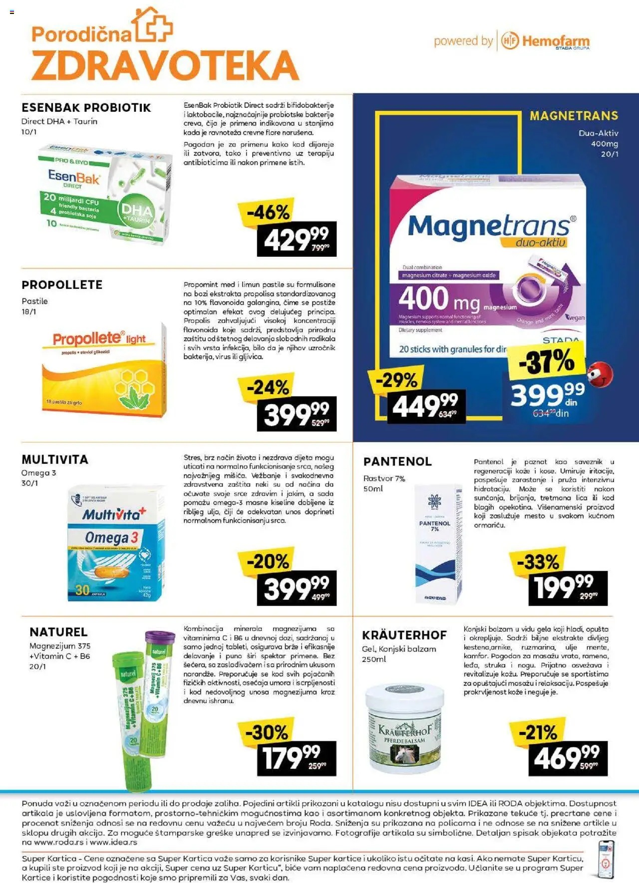 Idea katalog - važi od 07.08.2025 | Strana: 36 | Proizvode: Balzam, Ulje, Med, Limun