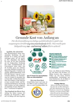 dm drogerie markt Active Beauty Magazin 10/2025 ab 01.10.2025 gültig | Seite: 99 | Produkte: Babynahrung, Zucker, Milch