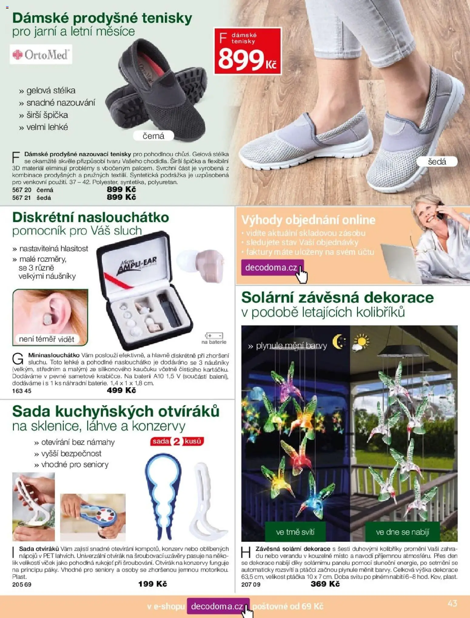 Decodoma katalog od 16.02.2026 | Strana: 43 | Produkty: Tenisky, Otvírák, Baterie, Dekorace