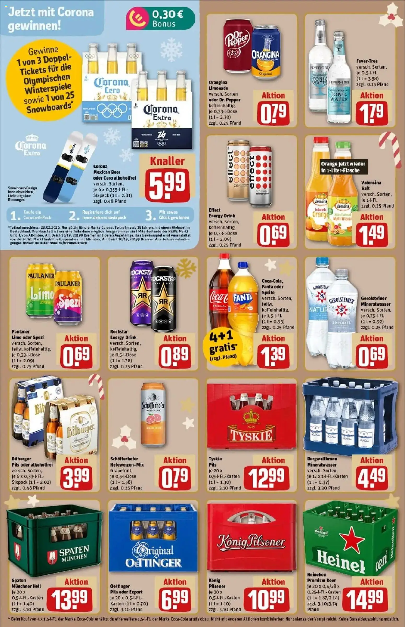 Rewe prospekt Neuwied / Irlich	 – gültig ab 23.11.2025 | Seite: 18 | Produkte: Rockstar energy, Konig pilsener, Rockstar, Limonade