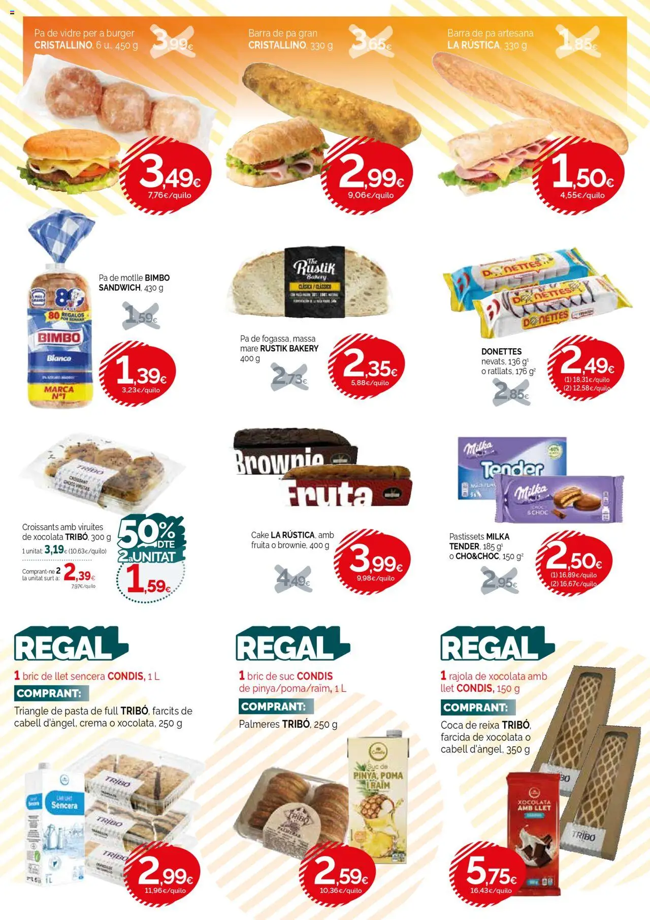 Condis folleto life │ válido desde el 17.09.2025 | Página: 10 | Productos: Croissant, Pasta, Crema, Palmeras