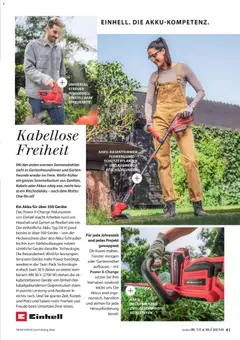 Dehner Prospekt 	 ab 04.03.2026 gültig | Seite: 41 | Produkte: Gartenmöbel, Akkuschrauber