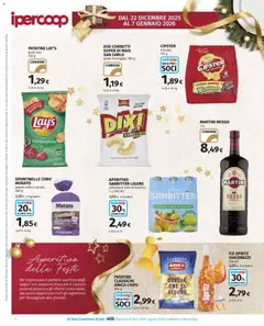 Anteprima del volantino Volantino Ipercoop	 valido a partire dal 22.12.2025 | Pagina: 16 | Prodotti: Chinotto, Data, Mais, Aperitivo