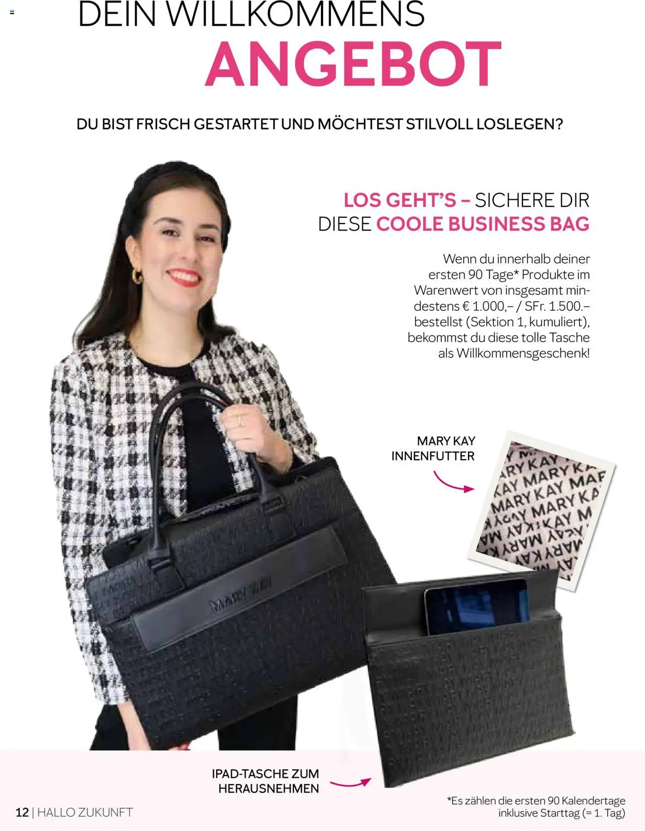 Mary Kay Aktionen Zukunft ab 17.03.2025 | Seite: 12 | Produkte: Insgesamt, Tasche