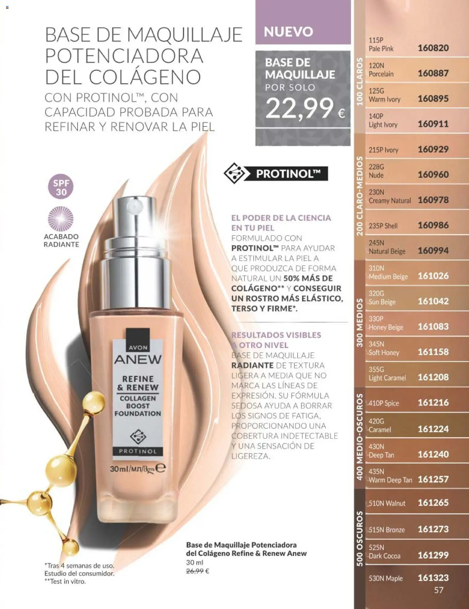 Catálogo AVON campaña 11 Black Friday │ válido desde el 01.11.2025 | Página: 57 | Productos: Maquillaje, Base de maquillaje
