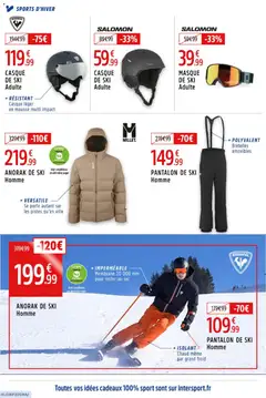 Intersport - Prévisualisation de Intersport Black Friday valide à partir de 03.11.2025 | Page: 14 | Produits: Mousse, Masque, Porte, Casque