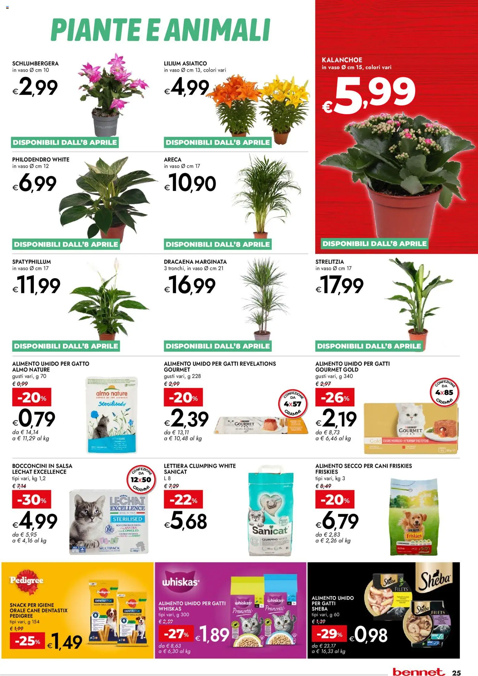 Volantino bennet del 07.04.2026 | Pagina: 25 | Prodotti: Salsa, The, Vaso