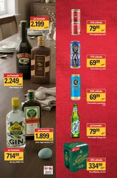 Maxi katalog - pregled Maxi kataloga - važi od 02.04.2026 | Strana: 34 | Proizvode: Liker, Tuborg, Baileys, Gin