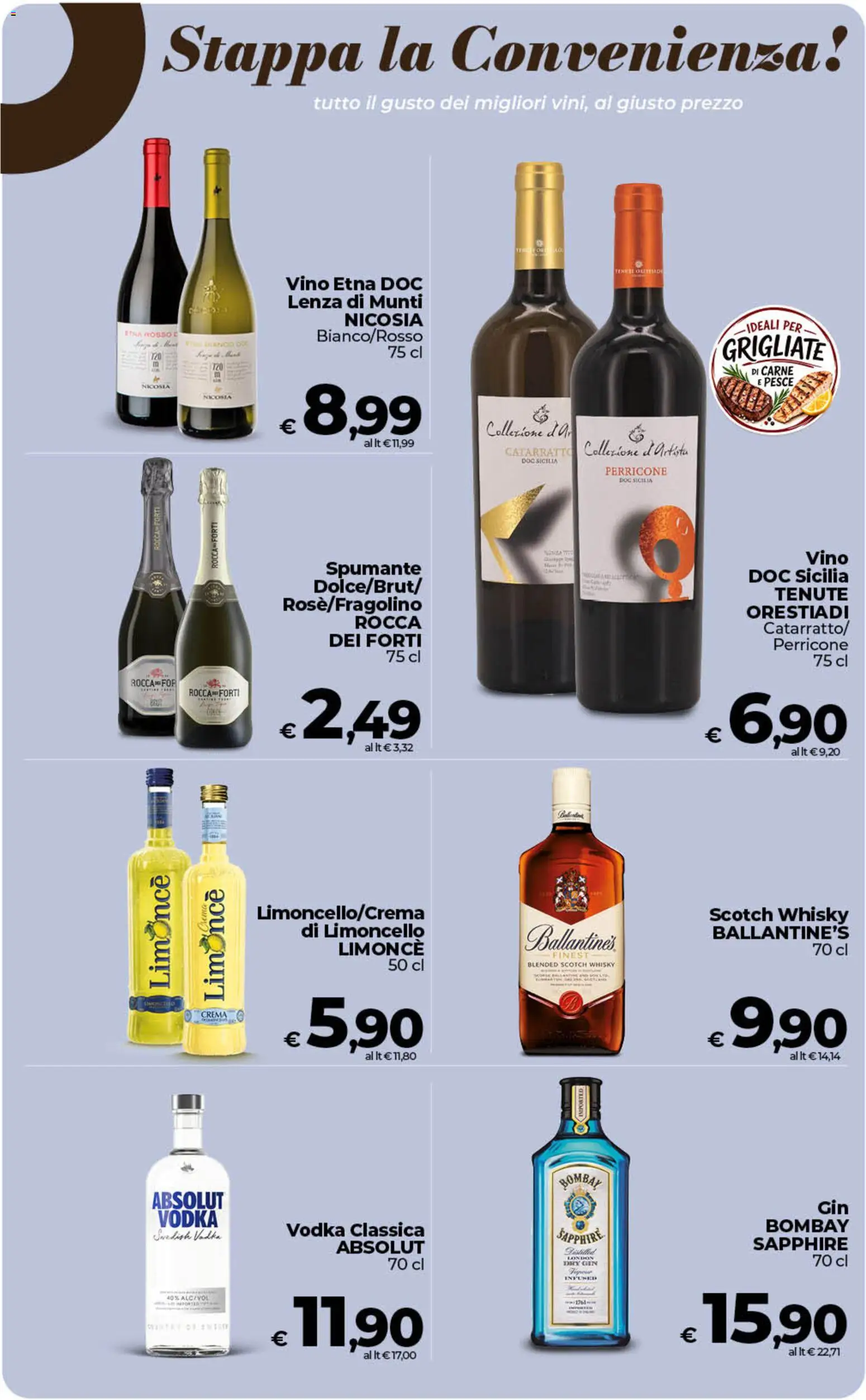 Volantino COOP del 26.03.2026 | Pagina: 33 | Prodotti: Crema, Vodka, Vino, Spumante