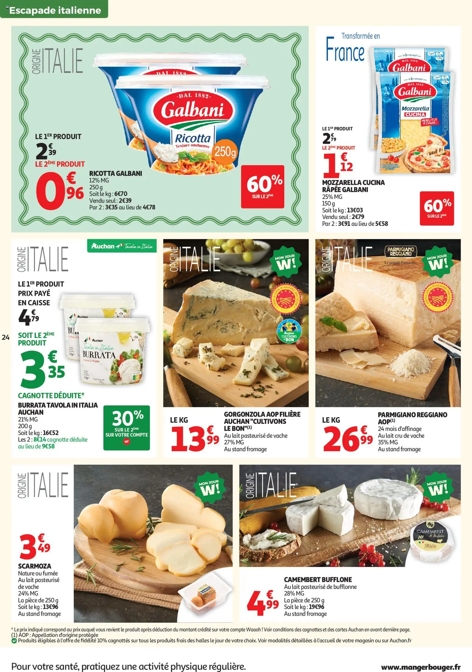 {H1} | Pagina: 24 | Producten: Mozzarella, Ricotta, La