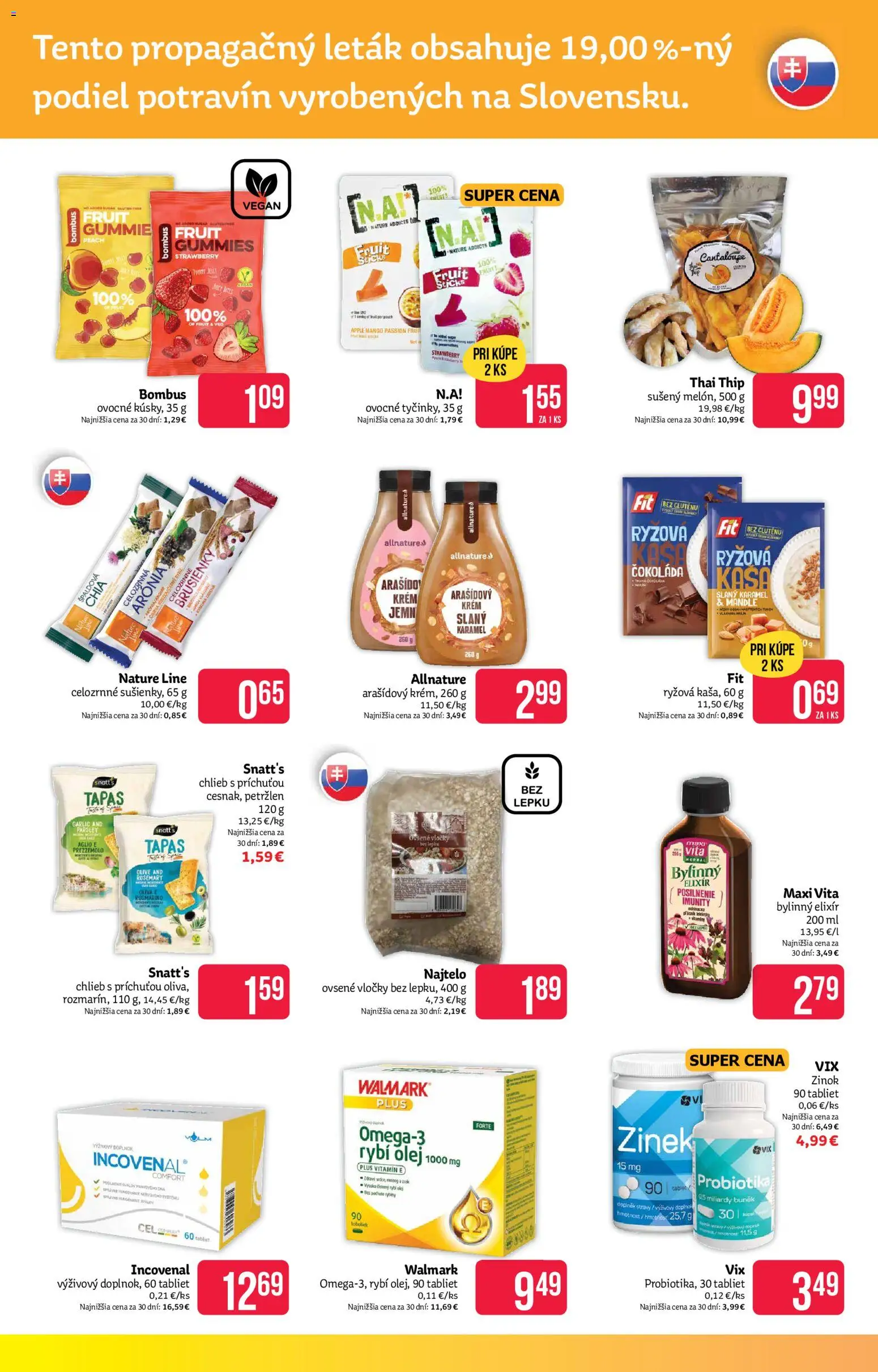 Nové Teta drogerie akcie – leták je platný od 27.10.2025 | Strana: 12 | Produkty: Apple, Krém, Melón, Mandle