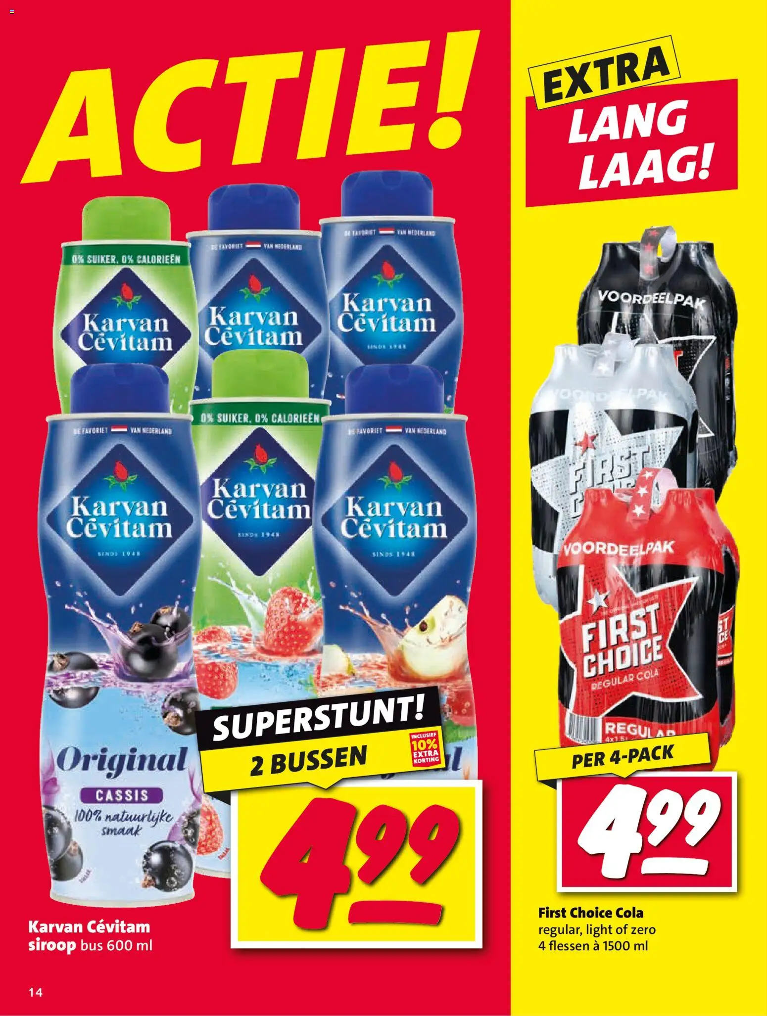 {H1} | Pagina: 14 | Producten: Cassis