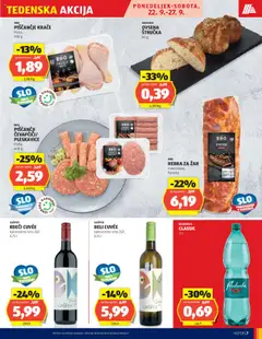 Novi Hofer katalog ponudbe – veljaven od 18.09.2025 | Stran: 7 | Izdelki: Štručka, Zar, Pleskavice, Kos