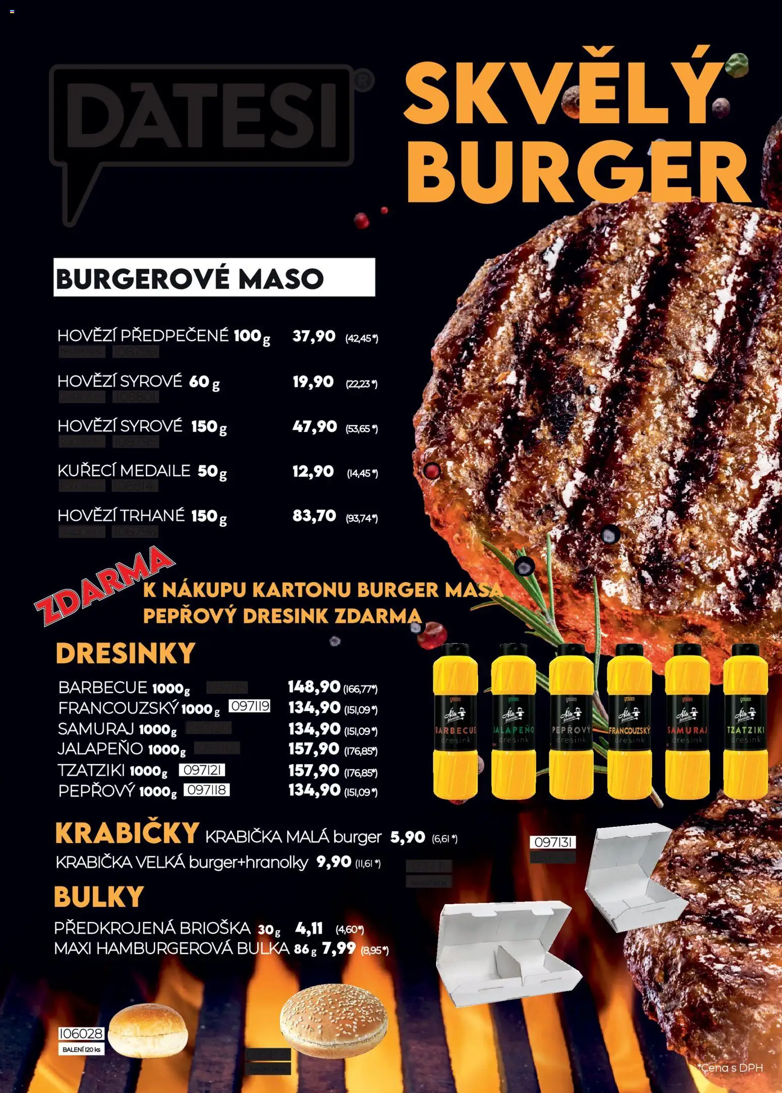 Astur & Qanto leták - Velkoobchod fresh 11/2025 od 01.11.2025 | Strana: 19 | Produkty: Hovězí, Hamburgerová bulka, Maso, Tzatziki