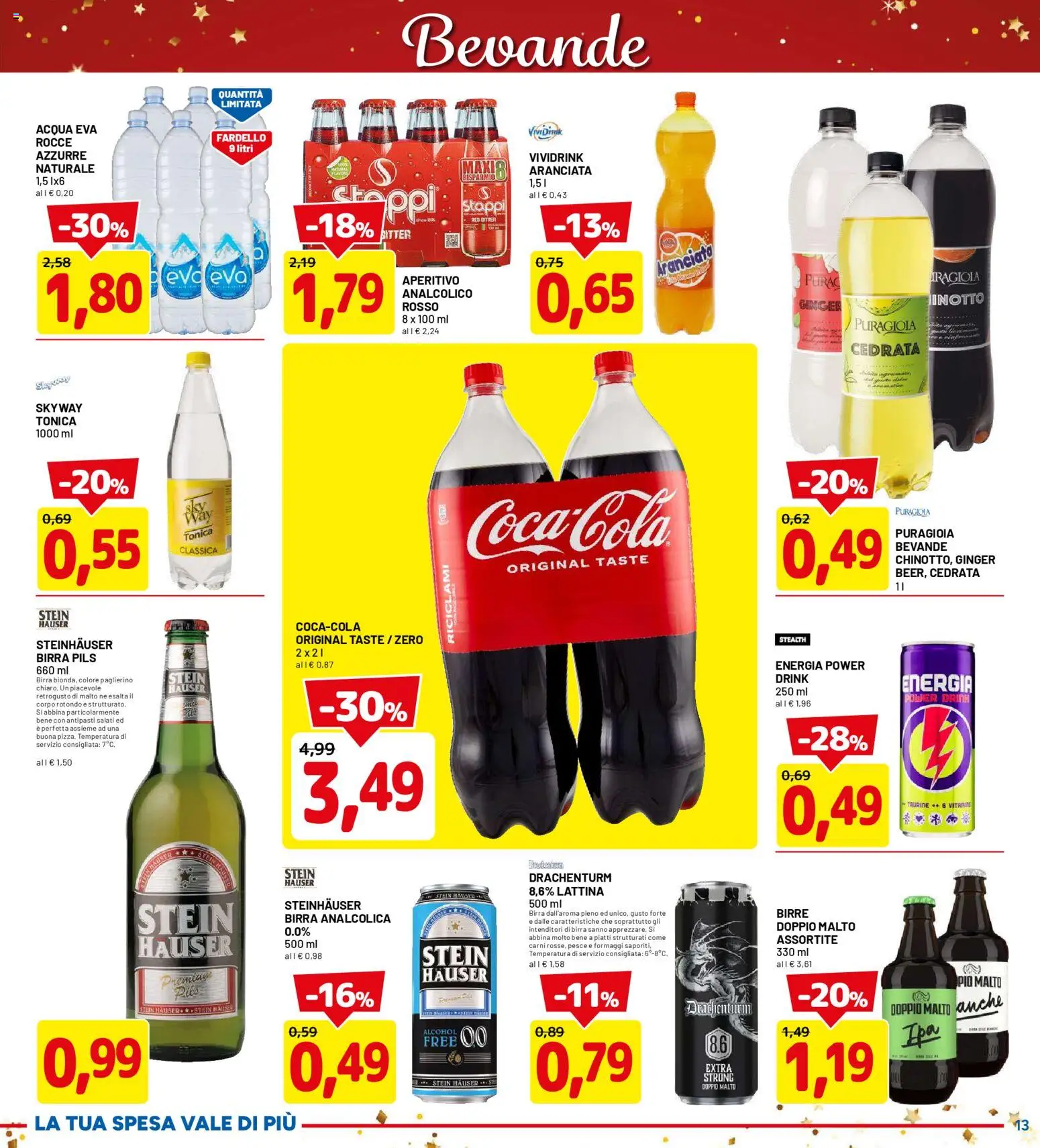 Volantino D Più del 22.12.2025 | Pagina: 13