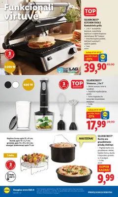 LIDL leidinys - Ne maisto prekių pasiūlymai│galioja nuo 07.07.2025 | Puslapis: 12 | Prekių: Grotelės, Grilis