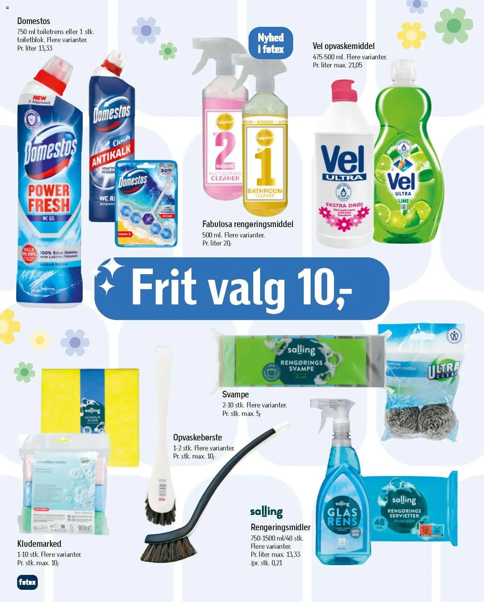 Føtex tilbudsavis – gyldig fra 13.03.2026 | Side: 43 | Produkter: Svampe, Opvaskemiddel, Lime