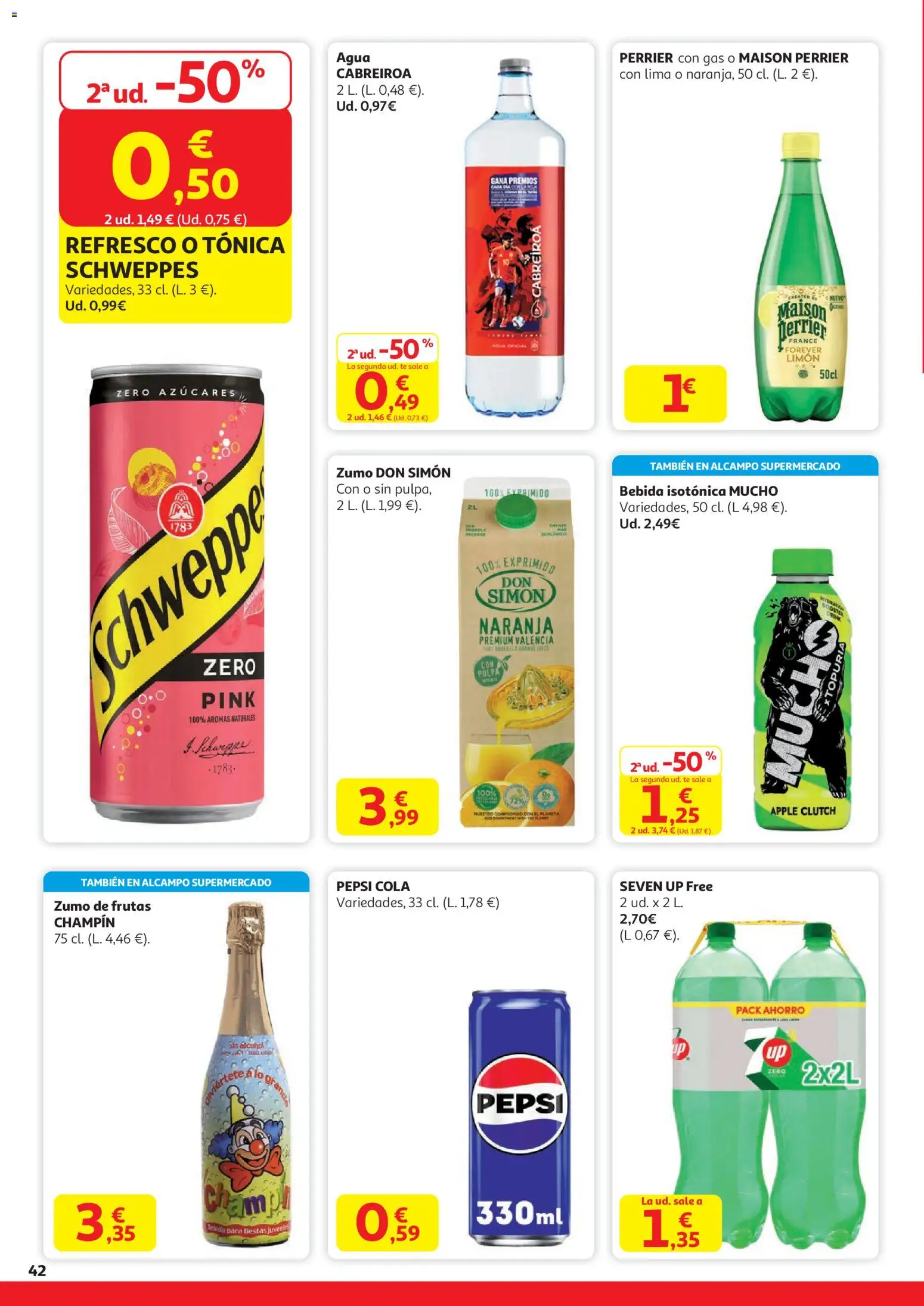 Alcampo - HG Unico │ válido desde el 11.12.2025 | Página: 42 | Productos: Lima, Ροζ πιπέρι, Té, Apple