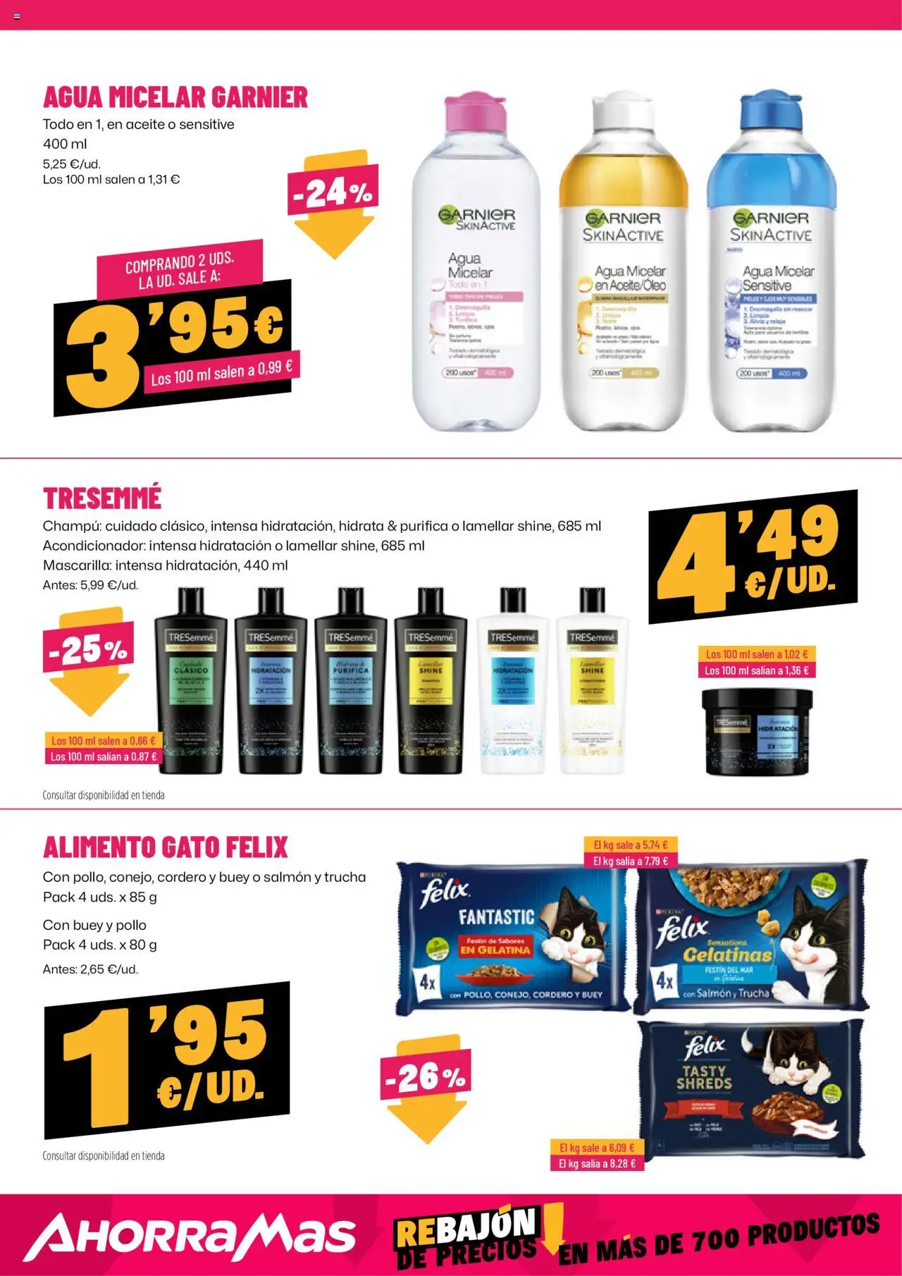 AhorraMas folleto │ válido desde el 18.09.2025 | Página: 19 | Productos: Gelatina, Champú, Aceite, Φίλτρο καφέ