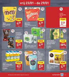 Aldi folder week 3 - Voorbeeld van een folder van Aldi, geldig van 19.01.2026 | Pagina: 21 | Producten: Frisdrank, Zeezout, Nescafe, Snacks