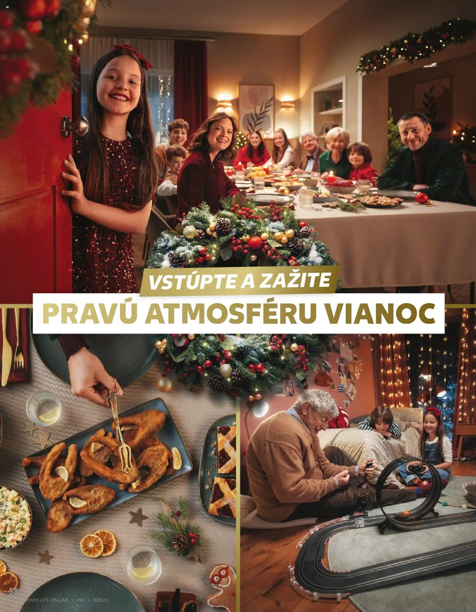 Kaufland SK akciós ujság - amely érvényes a következő dátumtól: 18.12.2025 | Oldal: 58