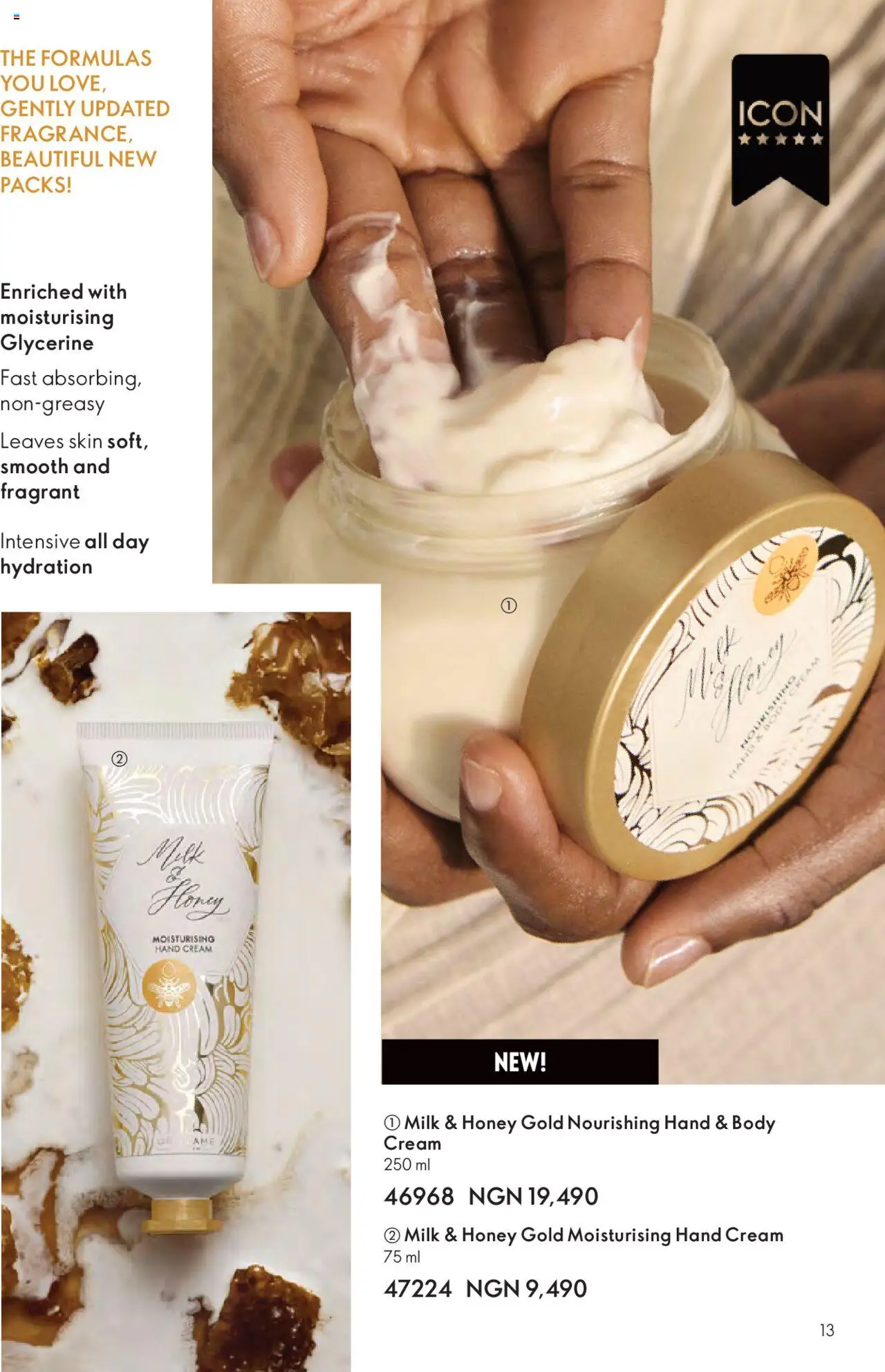 Oriflame - Catalogue  valid from 01.07.2025 | Page: 13 | Products: Cream, Milk