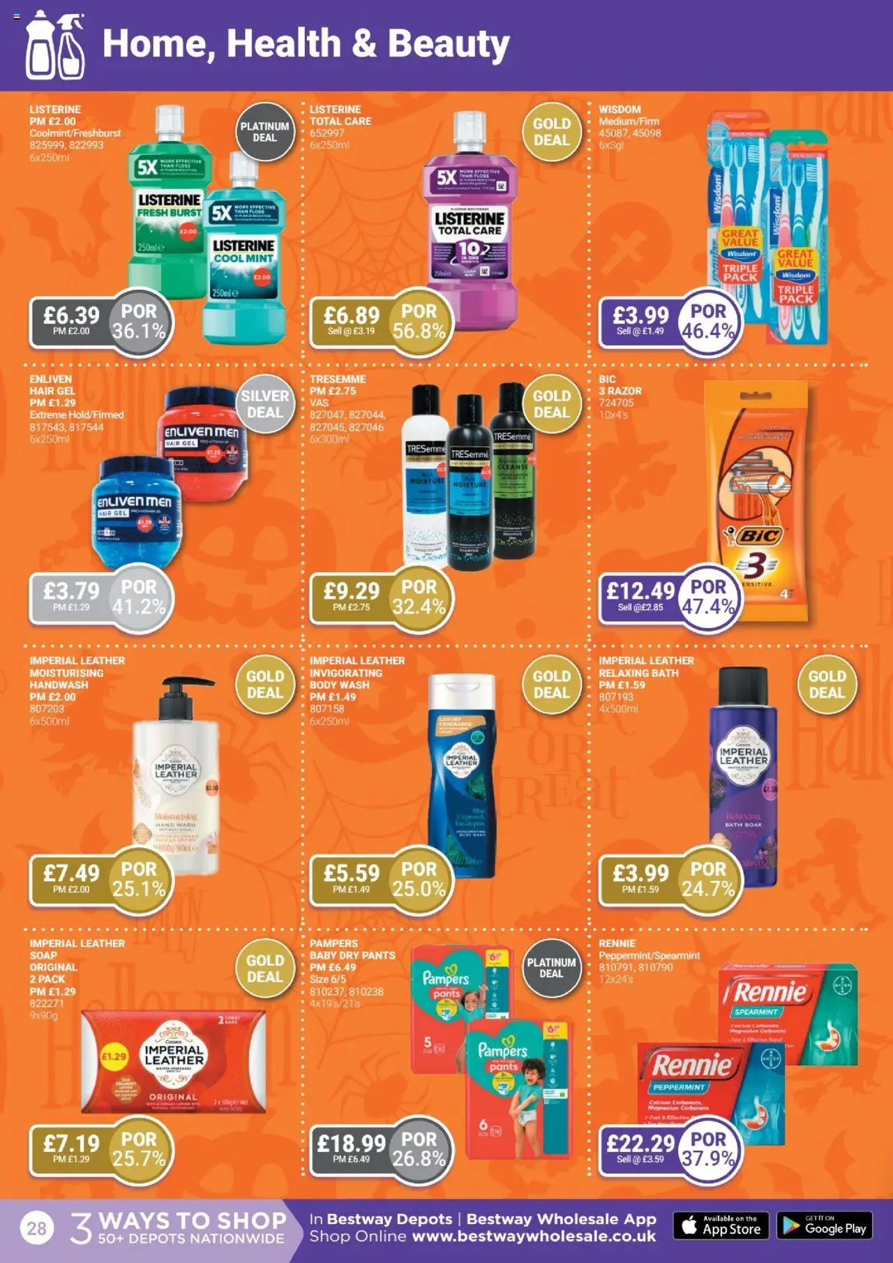  | Page: 28 | Products: Bath, Fragrance, Soap, Mint