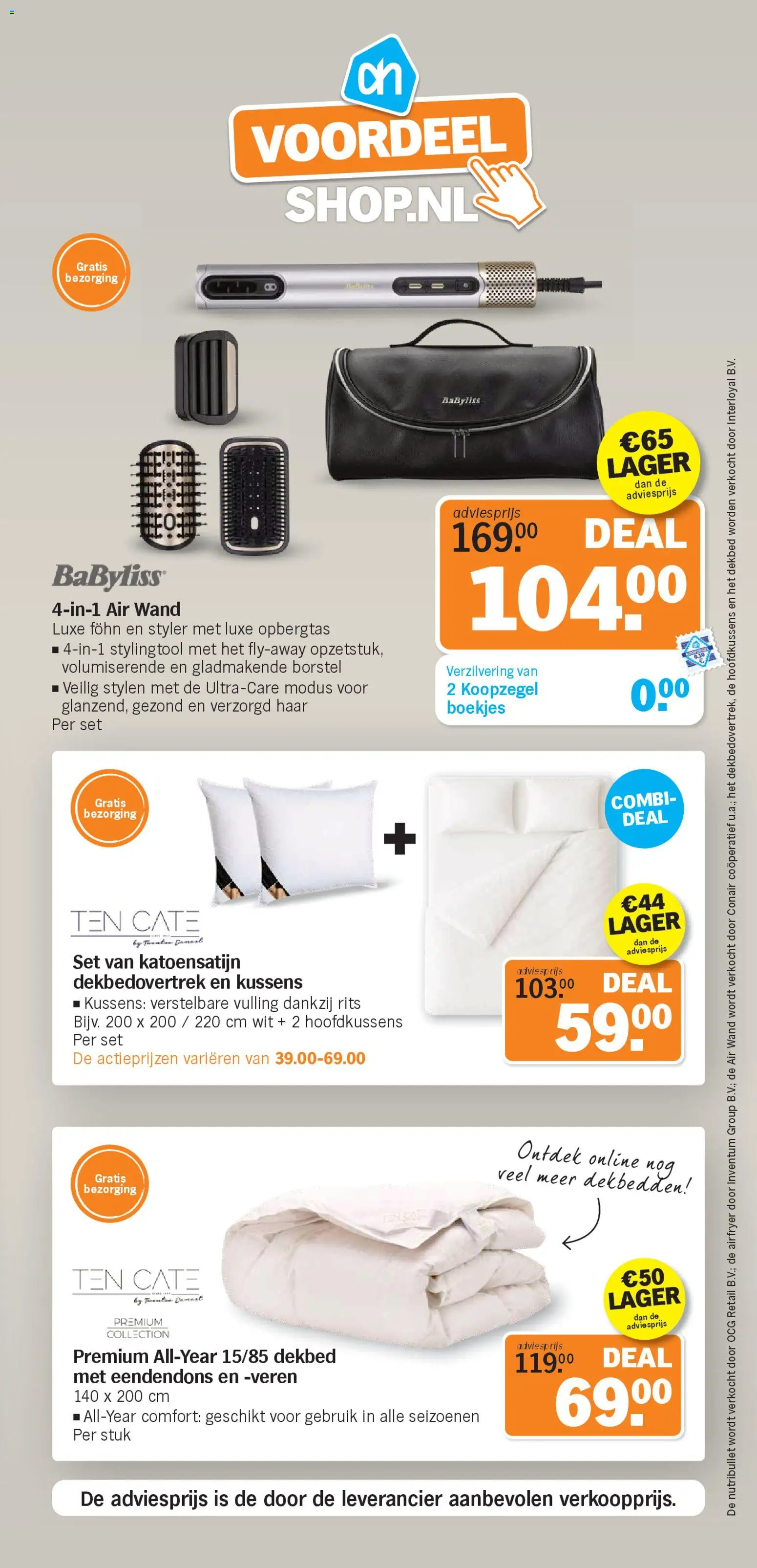{H1} | Pagina: 35 | Producten: Dekbed, Föhn, Kussens, Borstel