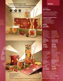 Pré-visualização Catálogo Avon Campanha 12 válido de 01.12.2025 | Página: 167 | Produtos: Base, Caixa, Difusor, Velas