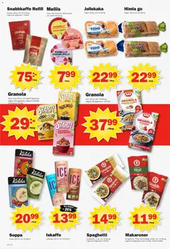 Pekås erbjudanden - Förhandsvisning av reklamblad från butik Pekås aktuell från 20.04.2026 | Sida: 2 | Produkter: Makaroner, Iskaffe, Spaghetti, Soppa