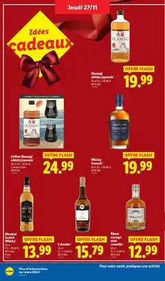 LIDL - Prévisualisation de Rhum arrangé miel cannelle*, 50 cl, 40 % Vol. valide à partir de 27.11.2025 | Page: 30