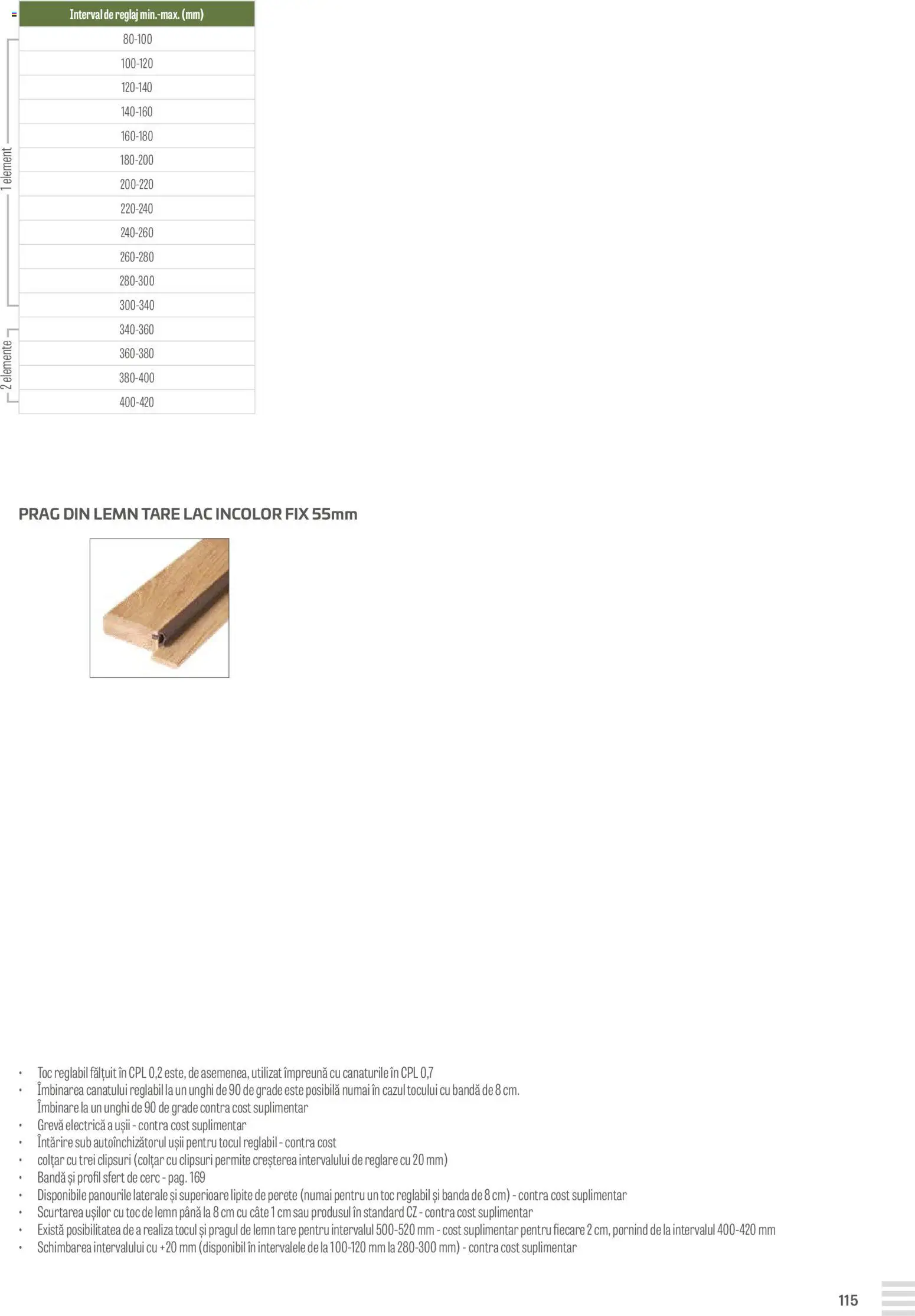 Noul catalog Proges – valabil de la 23.08.2024 | Pagină: 115 | Produse: Colțar