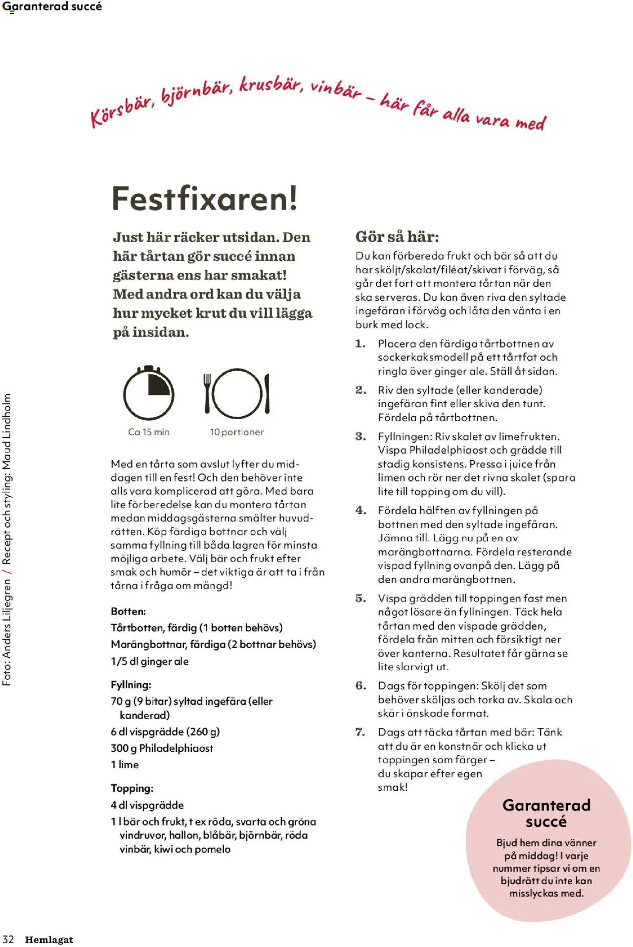 Hemköp reklamblad aktuell från 01.09.2025 | Sida: 32 | Produkter: Kiwi, Lime, Grädde, Vispgrädde
