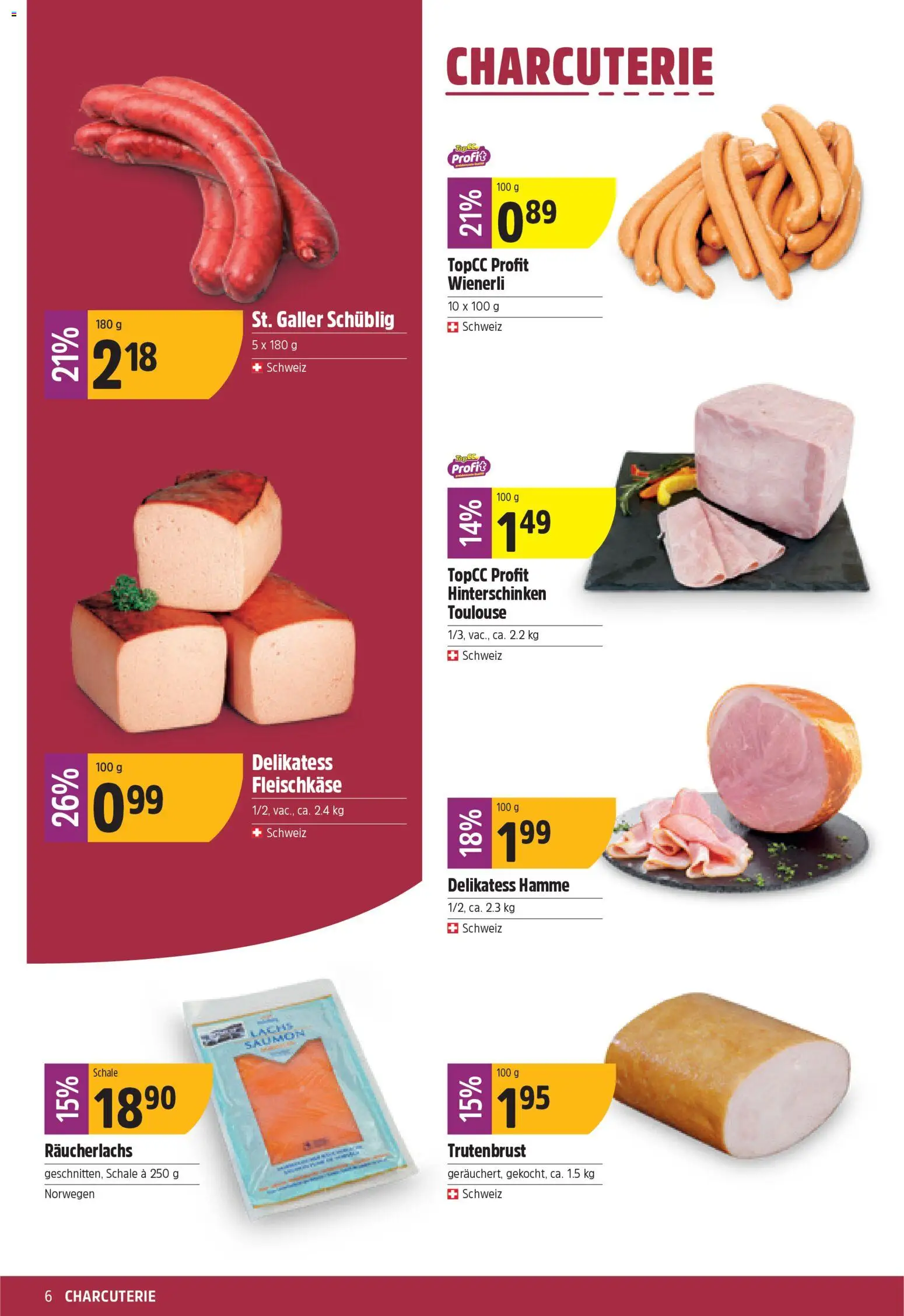 TopCC Aktionen – gültig ab 29.12.2025 | Seite: 6 | Produkte: Räucherlachs