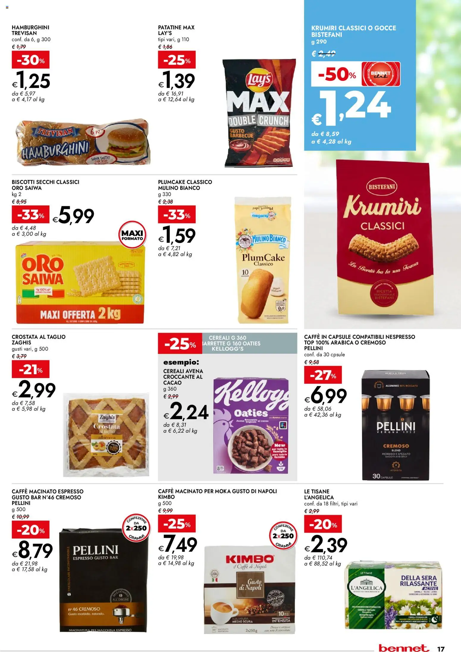 Volantino bennet del 02.04.2026 | Pagina: 17 | Prodotti: Caffè, Caffe in capsule, Alluminio, Macinato
