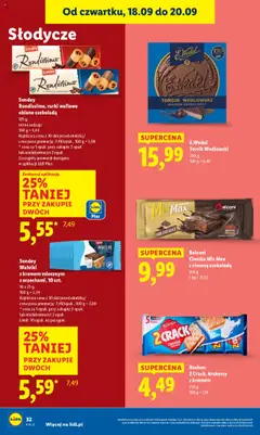 Balconi Ciastka Mix Max z ciemną czekoladą, Ciastka Mix Max z ciemną czekoladą od 18.09.2025 | Strona: 38