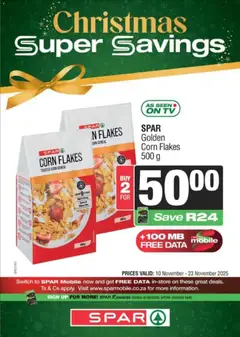 Spar specials catalogue – valid from 10.11.2025