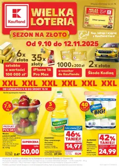Pogląd oferty "Kaufland gazetka" - ważna od 09.10.2025