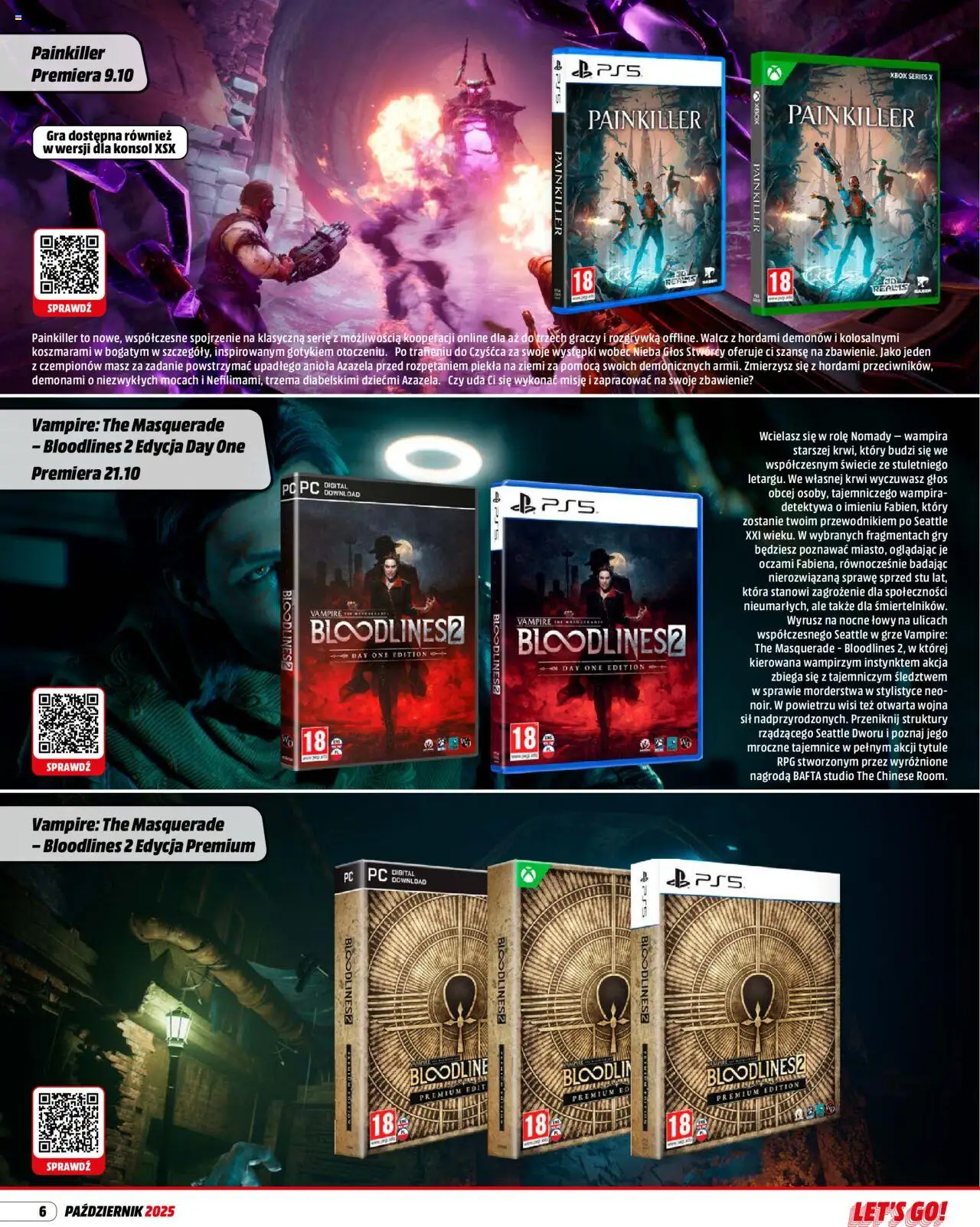 Media Markt promocje od 01.10.2025 | Strona: 6 | Produkty: PC, Xbox, Gra, Gry