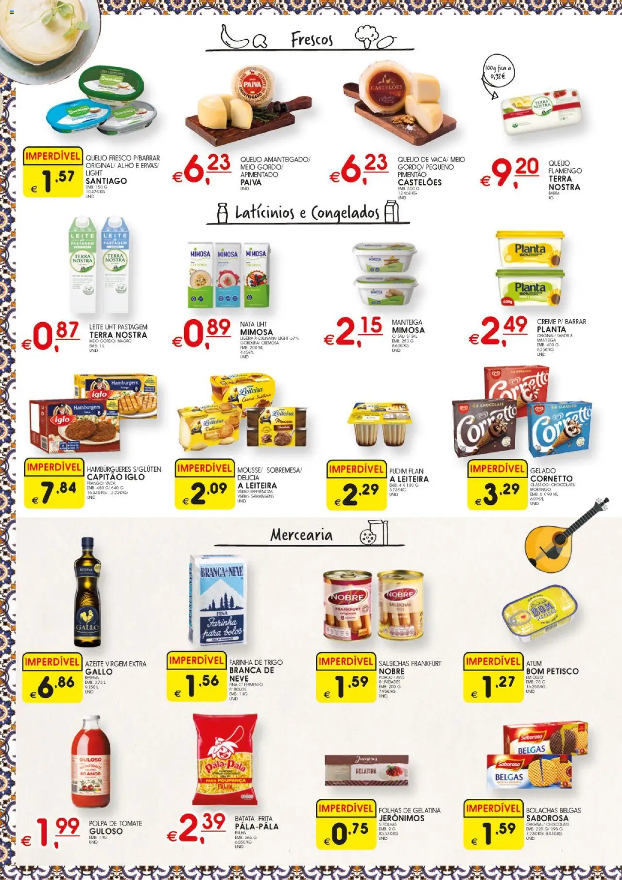 Meu Super folheto Madeira │ válido de 07.08.2025 | Página: 2 | Produtos: Batata frita, Pudim, Óleo, Creme