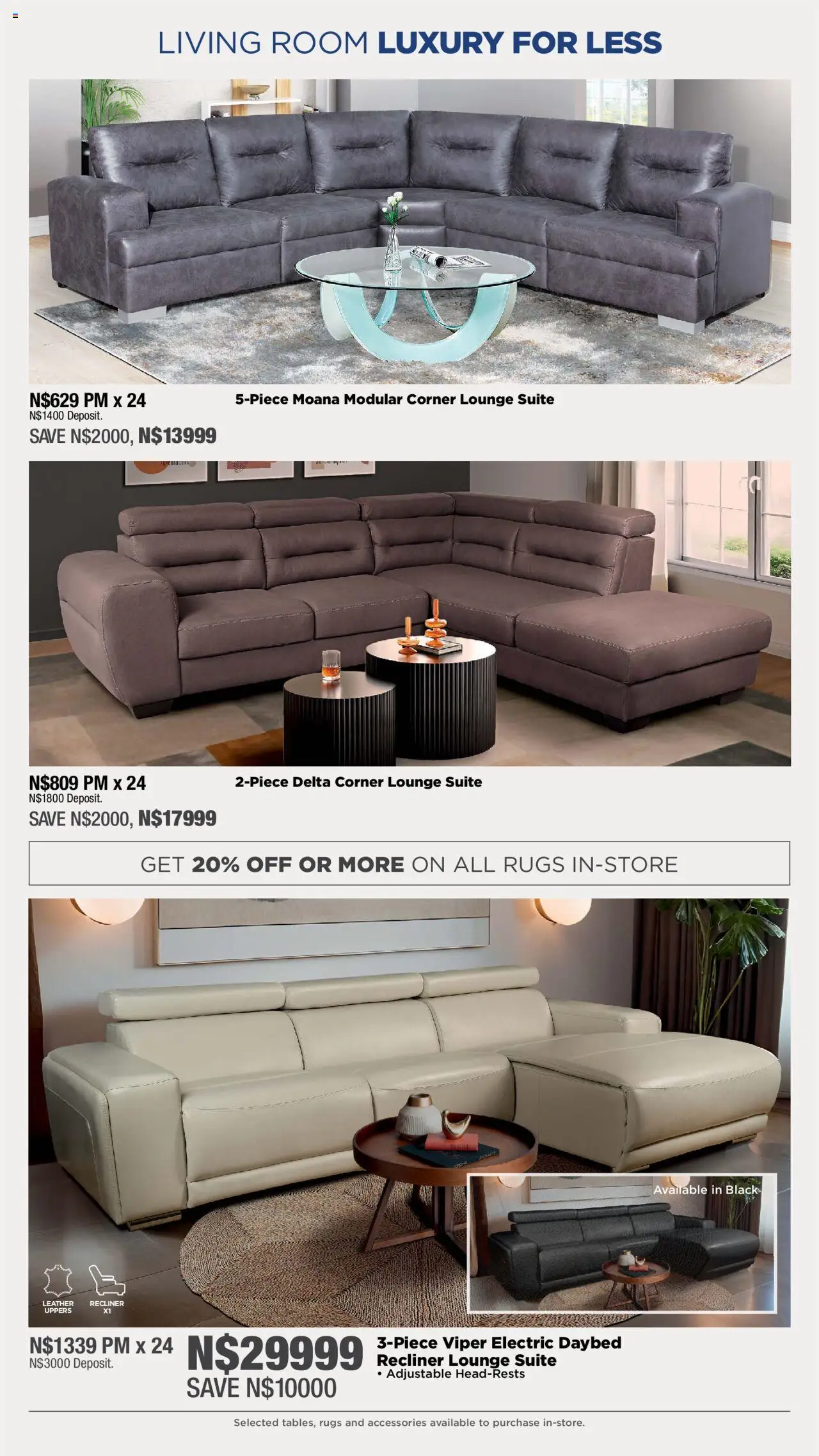 House and Home - Namibia Catalogue │ valid from 09.06.2025 | Page: 2 | Products: Lounge suite