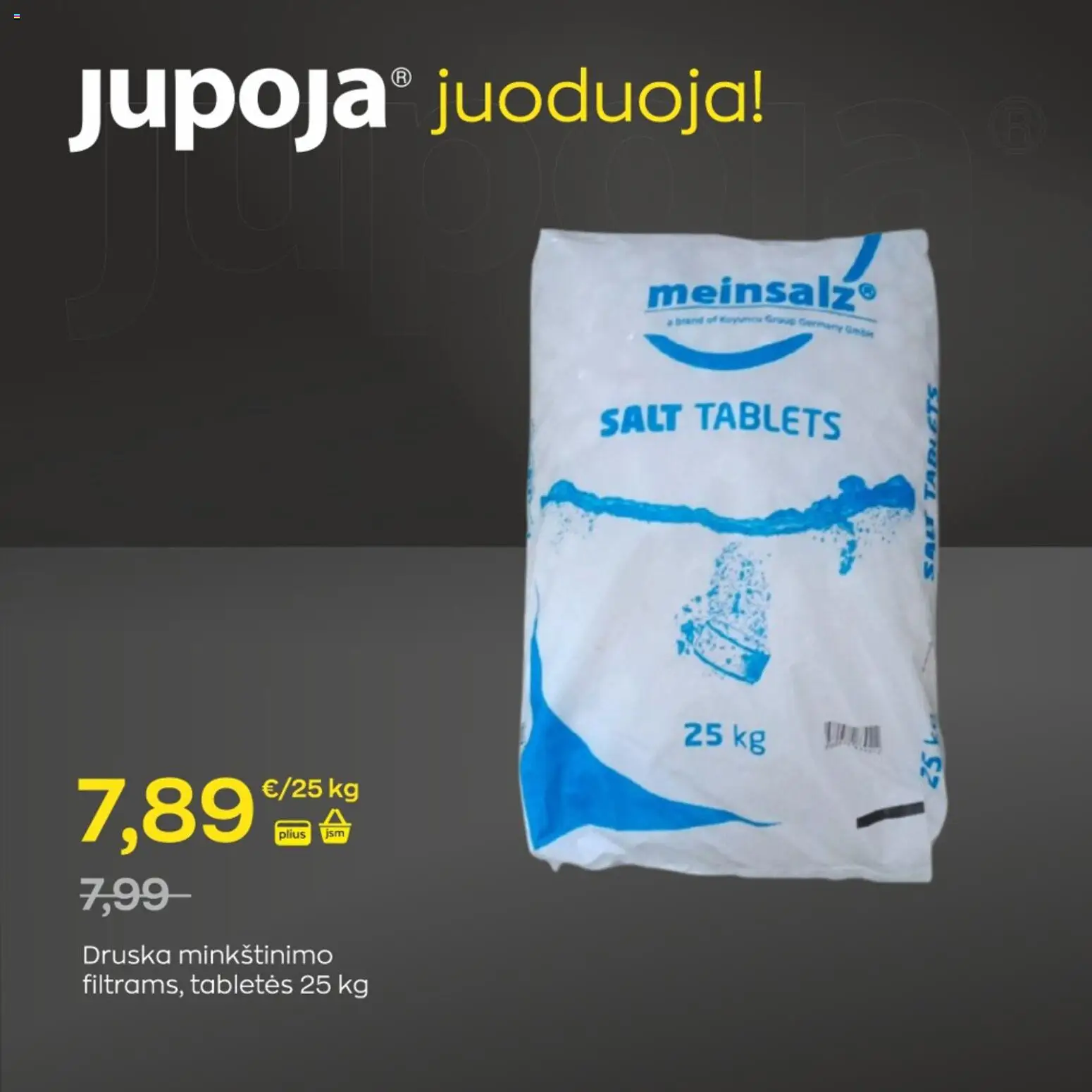 Jupoja akcijos nuo 03.11.2025 | Puslapis: 9 | Prekių: Druska