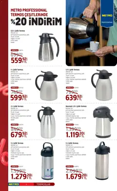 14.02.2026 tarihinden itibaren geçerli olan Metro kataloğu önizlemesi | Sayfa: 6 | Ürünler: Kahve, Cin, Termos, Saat