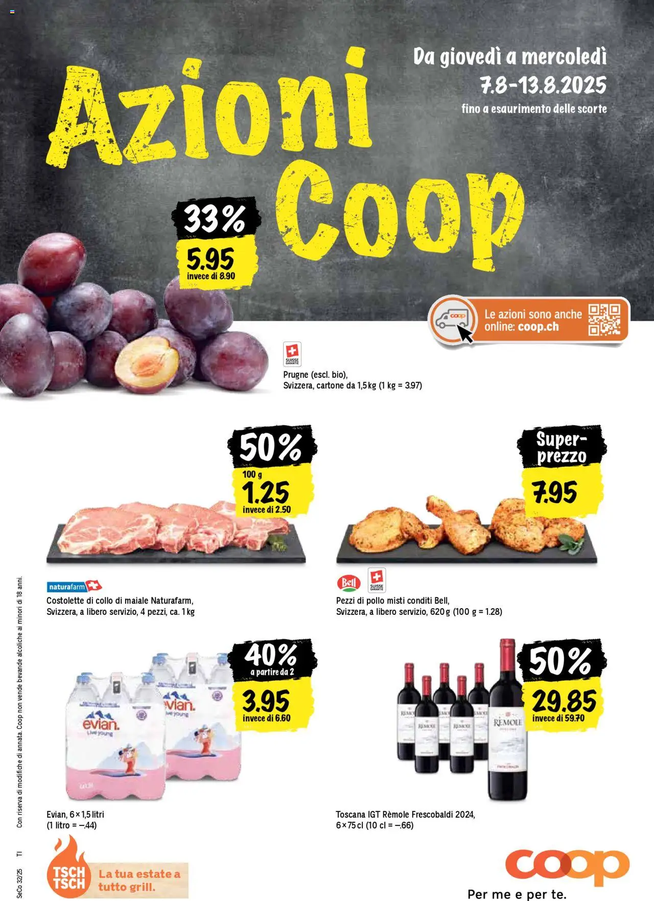 Coop - Una settimana di azioni ab 07.08.2025 | Seite: 1